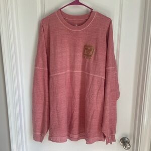 Disney World Spirit Jersey Rose Gold Glitter Pink NWOT